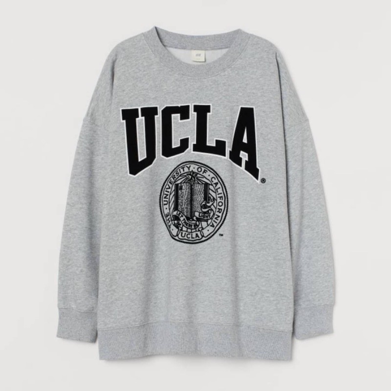 CREWNECK H&M UCLA GREY