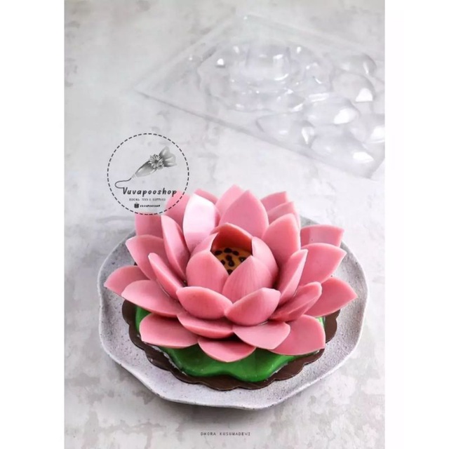 Cetakan Puding Teratai / Cetakan Puding Lotus / Cetakan Puding Plastik