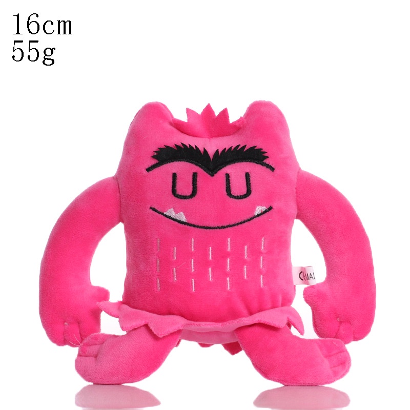 Mainan Boneka Stuffed Plush Monster The Color Ukuran 16CM Untuk Hadiah Ulang Tahun Anak