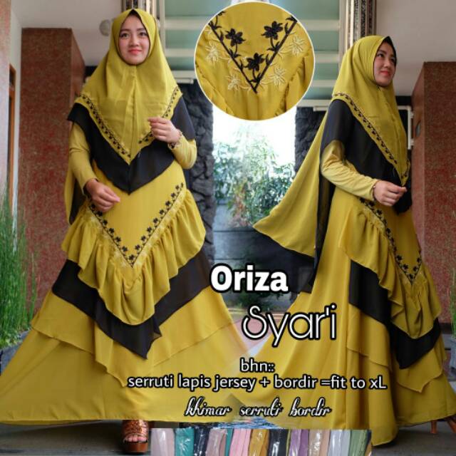 Oriza, Siena,  Roula syari set