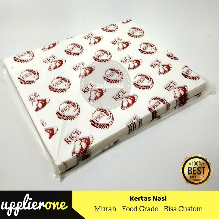 

오 Kertas Nasi, Kertas Pembungkus Nasi, Kertas Nasi KFC, Wadah Nasi , Kertas Wrapping Nasi