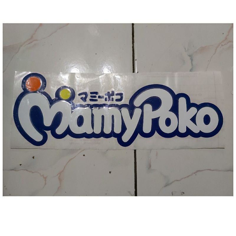 Stiker mamy poko sticker cutting stiker mamypoko motor helm halface fullface pemanis