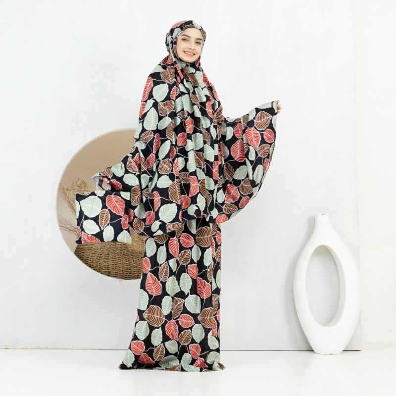 MUKENA RAYON SAVIRA // MUKENA DEWASA POTONGAN // MUKENA TRAVELING