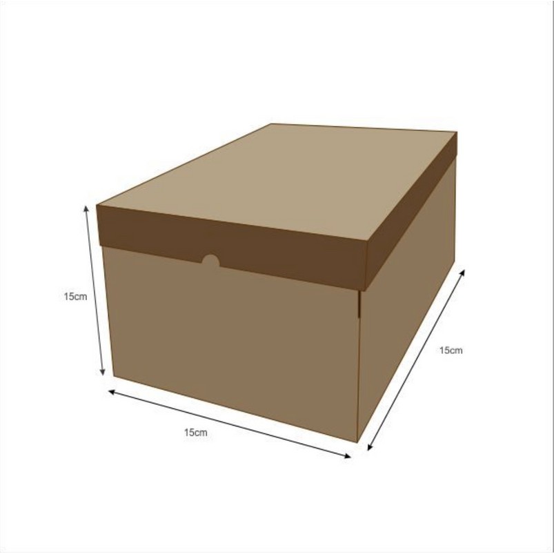 

Karton Box 15x15x15 Kotak Kardus Packaging Kue Tart