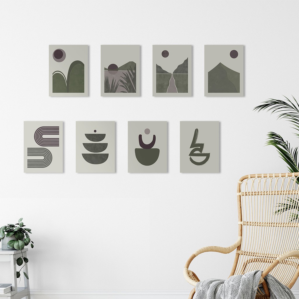 Wall Decor Poster Dinding Hiasan Dinding Kamar Rumah Desain Tropical