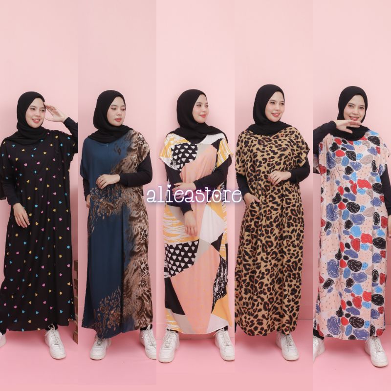 49 DASTER MOTIF KEKINIAN BUSUI PANJANG SEMATAKAKI BUSUI RAYON PREMIUM VISCOSE