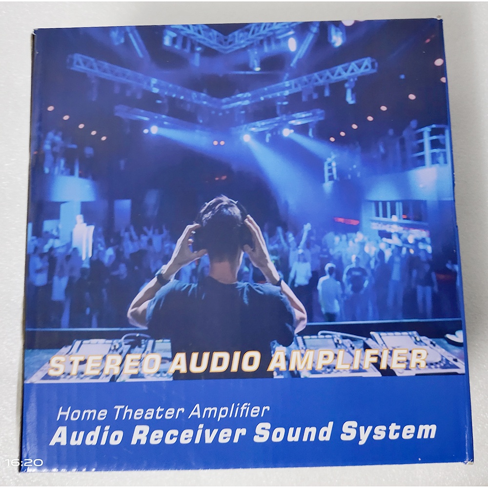 Power Amplifier KYYSLB Audio Bluetooth HiFi Stereo 300Wx2 BT-198B