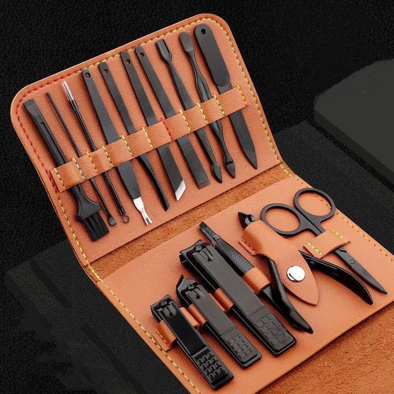 READY Gunting Kuku Set 16 in 1 Manicure Set 16 in 1 Perawatan Kuku