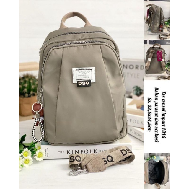 Tas Ransel Multifungsi Import DSQ 1816