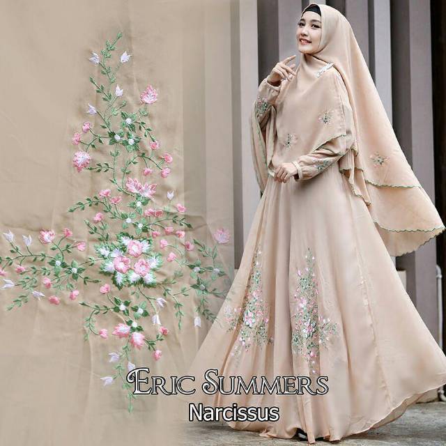 Set Gamis Syar'i Narcissus Eric Summer