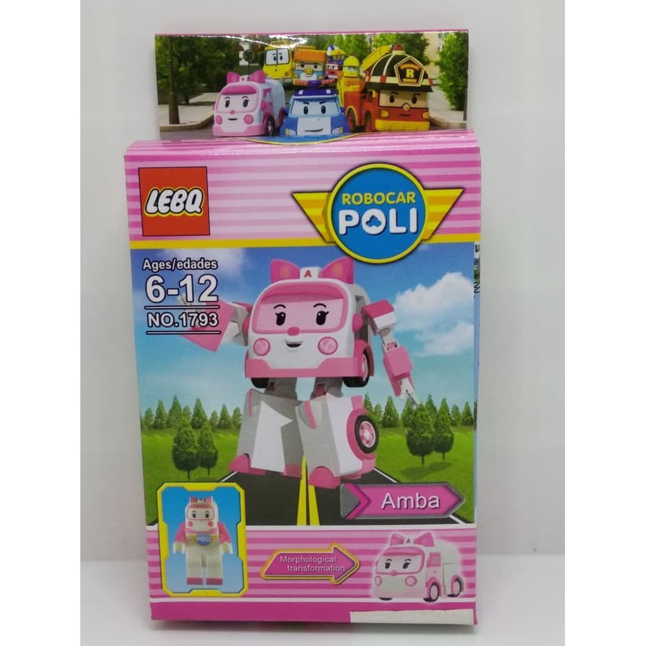 Mainan Anak Robocar Poli Lego - Amber