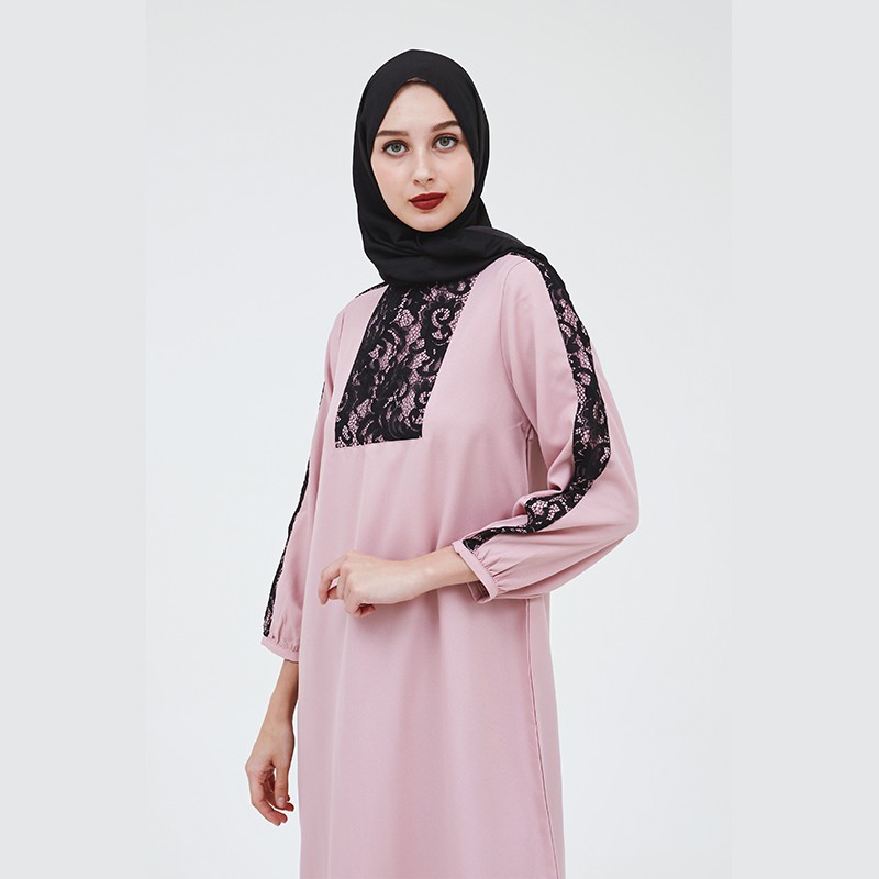 

MFMW "Faretta" Dress Pink Panjang Wanita
