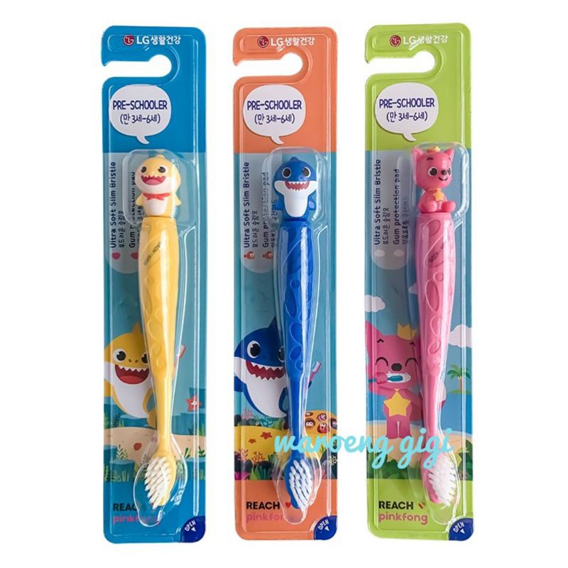 Sikat Gigi Anak Baby Shark Pinkfong Toothbrush