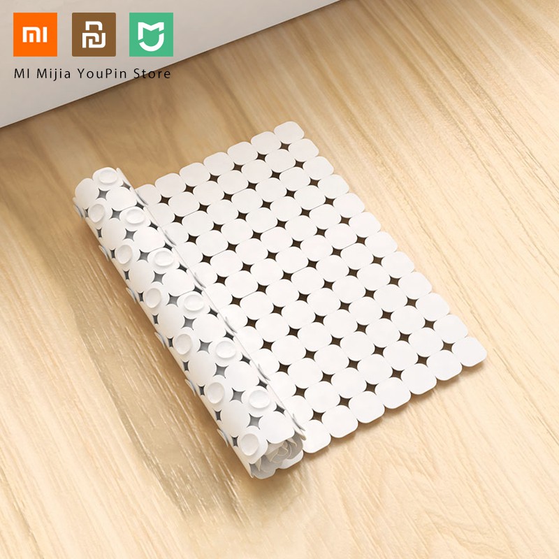 (ORI) Xiaomi Keset Dapur Kamar Mandi Premium Anti-slip - Xiaomi Mijia Qualitell  Size S - White