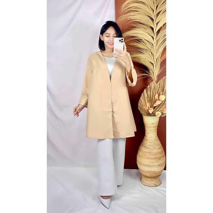 [12.12] RX FASHION - JUMBO RENA CARDY - CARDIGAN WOLFIS PREMIUM IMPORT LONG OUTER - 1R