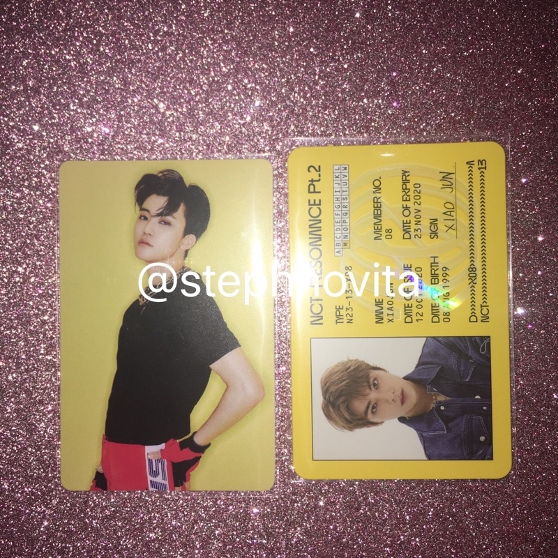 PHOTOCARD/PC STICKER PACK NANA/JAEMIN ID CARD XIAOJUN/DEJUN AR CLIP NANA / AR CLIP JAEMIN / YB DEJUN