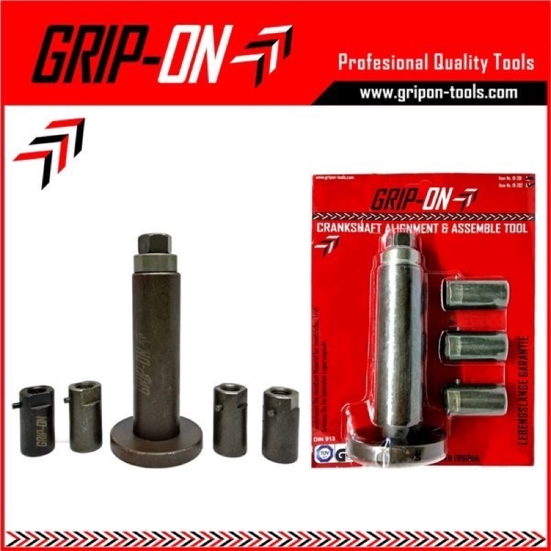 Grip on - Crankshaft alignment &amp; assamble