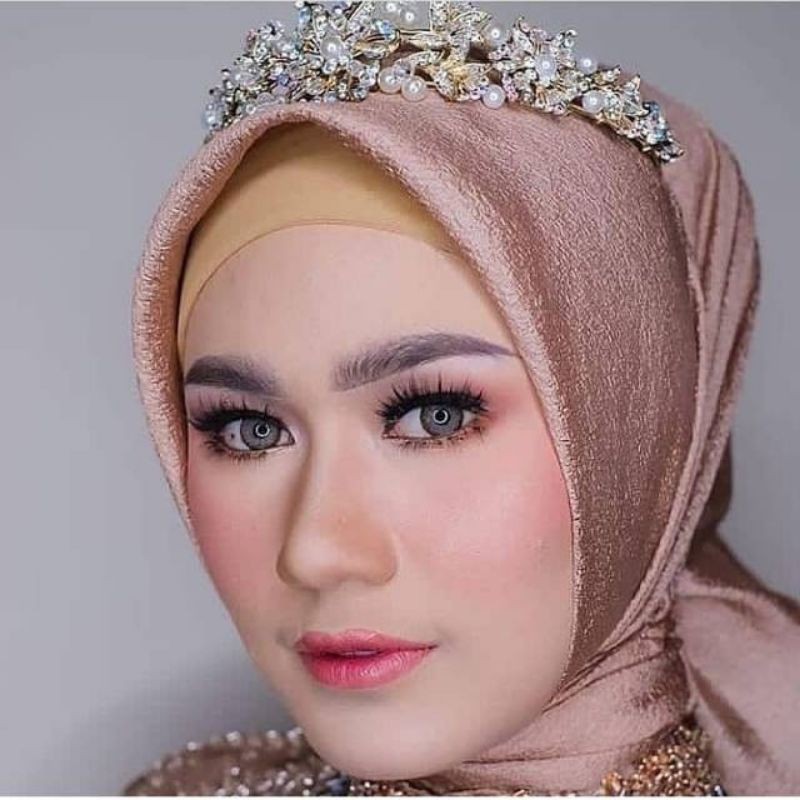 hijab organza crape/kerudung crape