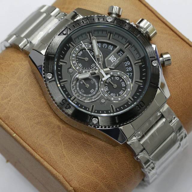 Jam T5 H3642 original chrono aktif bergaransi free tin box