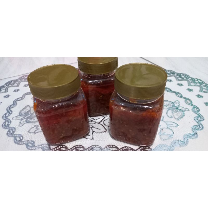 

sambel pedess teri medan 150gr