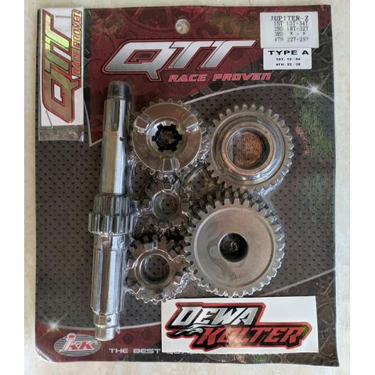 rasio jupiter z qtt racing type A