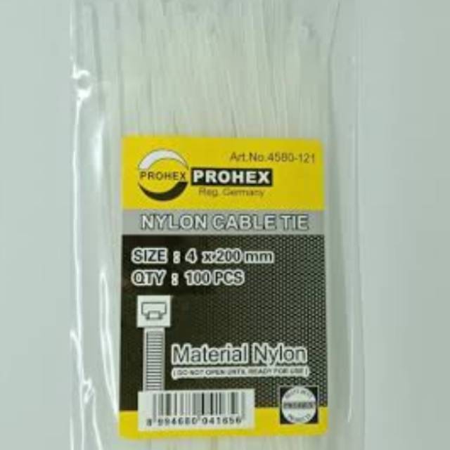 PROHEX - Kabel Ties 4×200 cm / Tali Krek