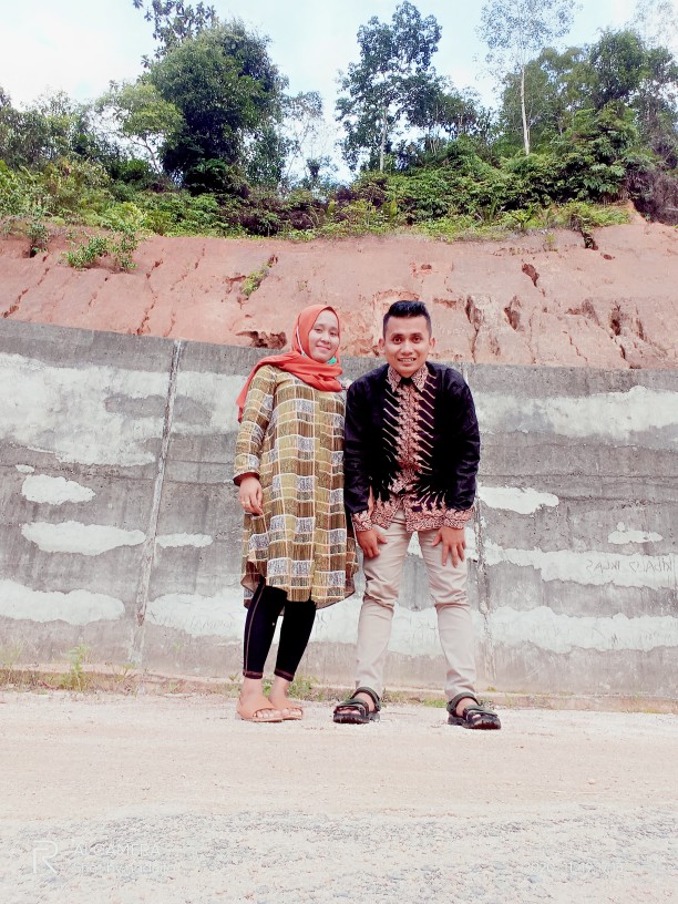 Couple Tunik Batik Zipper