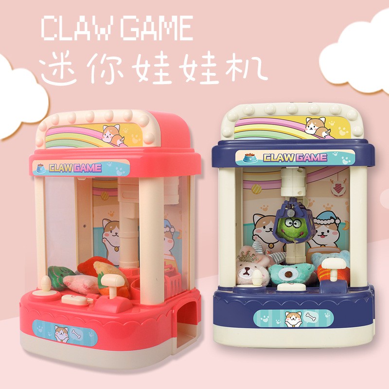 WE Mainan Claw Game Mini / Joy Claw Machine Mini / Mesin Tangkap Boneka Time Zone