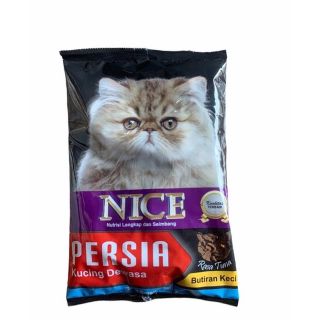 nice persia 500 gram - makanan kucing Persia nice cat food