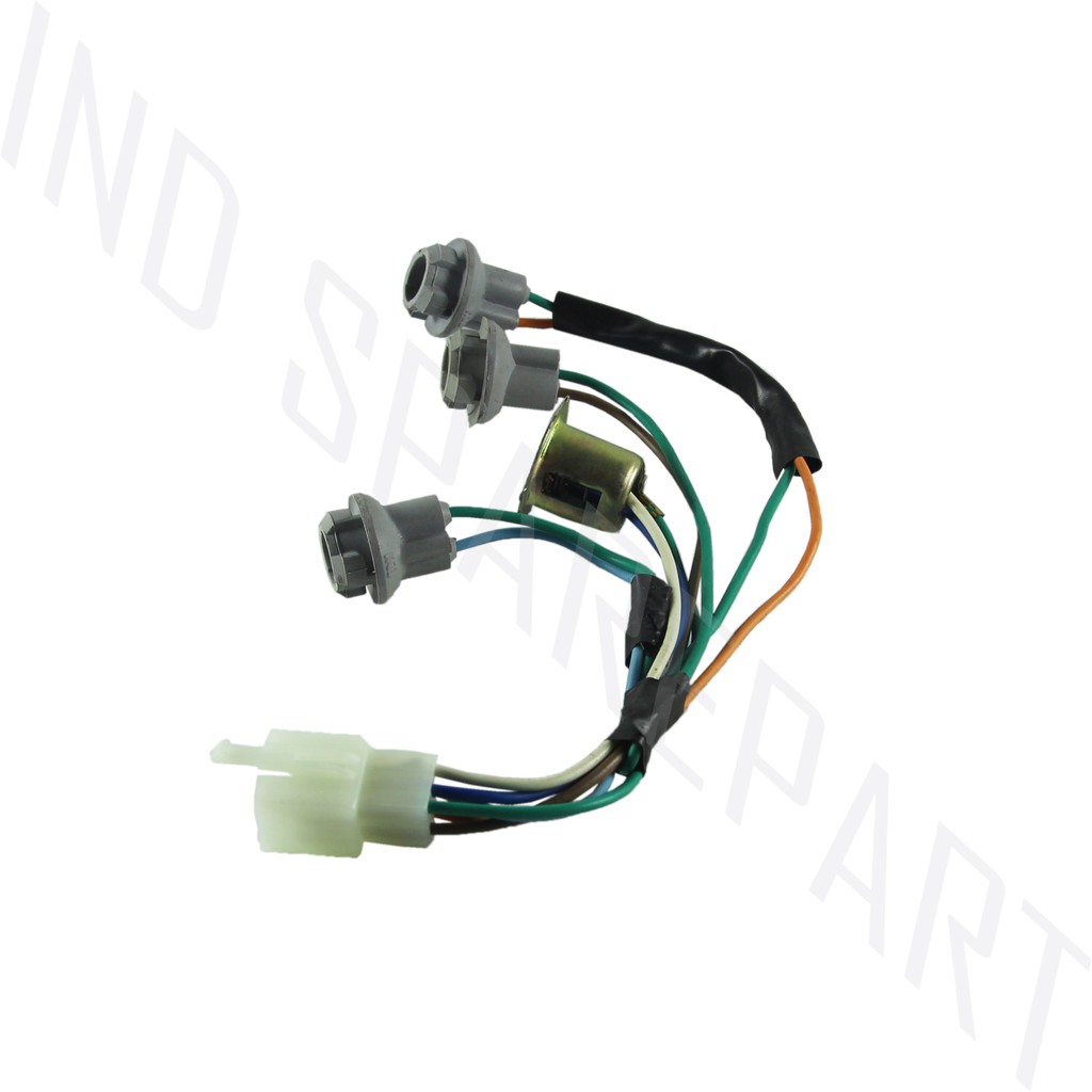 Fitting Fiting Piting Cop Socket Soket Lampu Depan Supra Fit New Shopee Indonesia