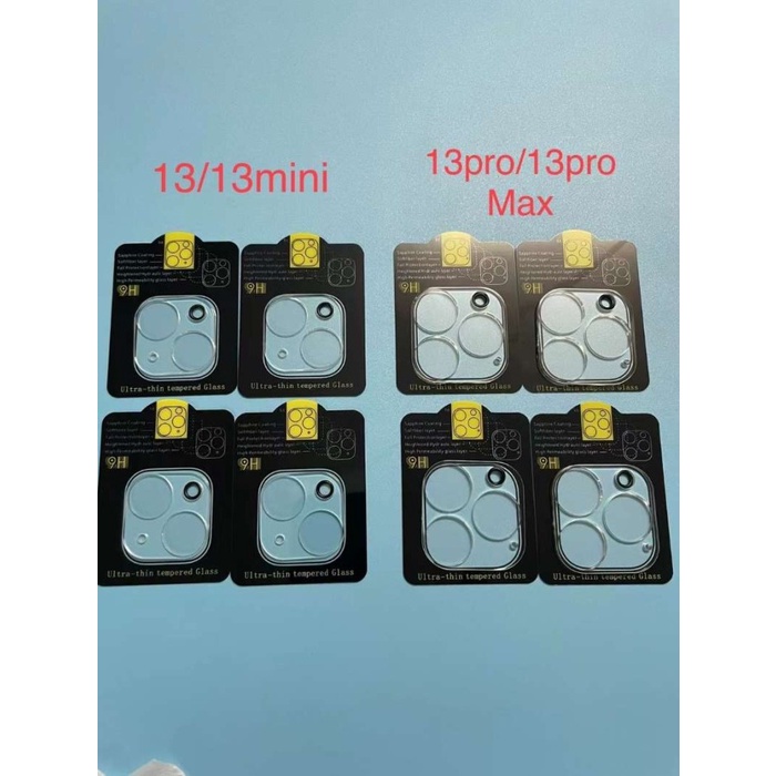 Camera Glass 9H iPhone 13 13mini 13pro 13Pro Max ULTRA-THIN REAR Camera Pelindung Kamera Kaca