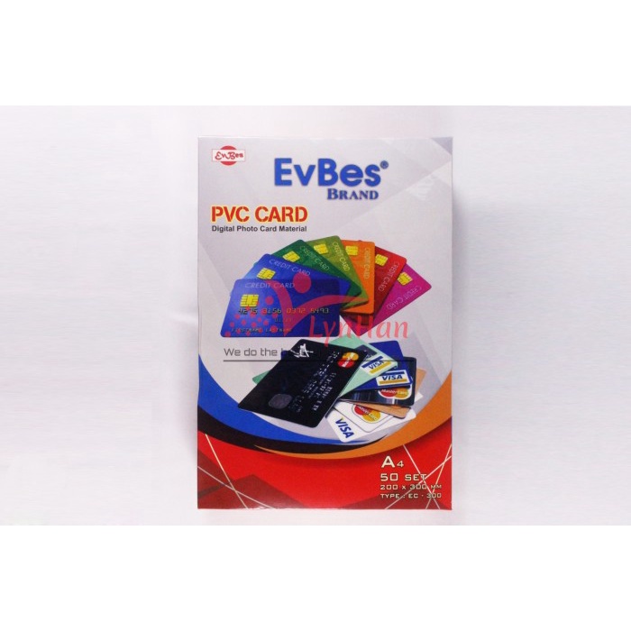 

Id Card - Evbes Pvc Instant Id Card Inkjet Putih A4 Ketebalan 0,76Mm Kartu Pvc