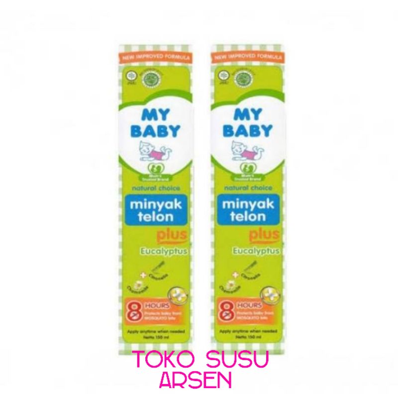 MY BABY Minyak Telon Plus 8 Jam 150ml