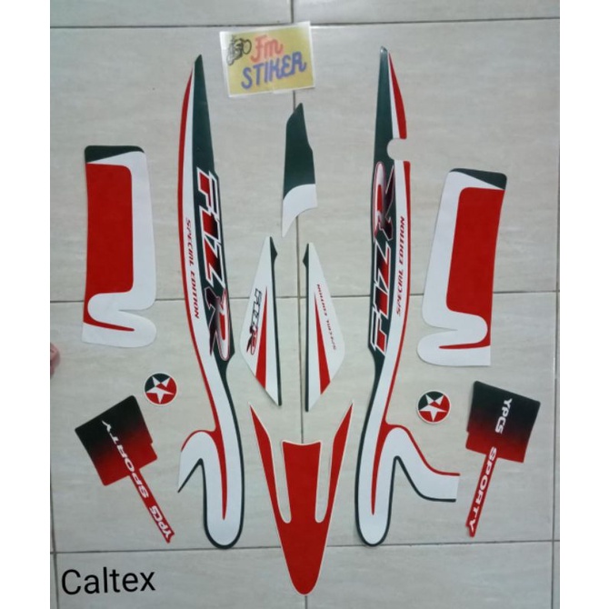 Stiker Striping F1ZR Caltex