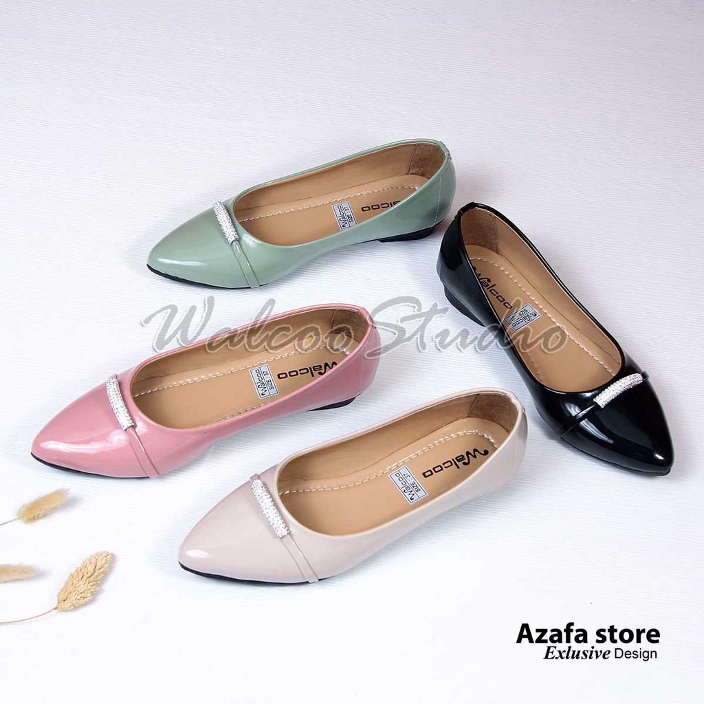 Walcoo Sepatu Flatshoes Wanita NAOURA