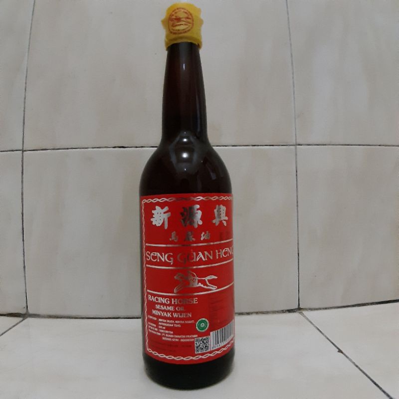 Minyak Wijen sesame oil kuda/ Seng Guang Heng 620 ml