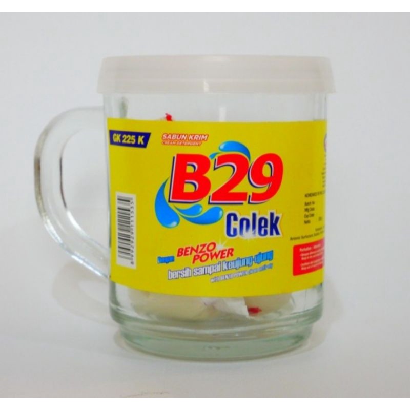 Sabun Cream B29 Colek Gelas 180 gram GK 225 K