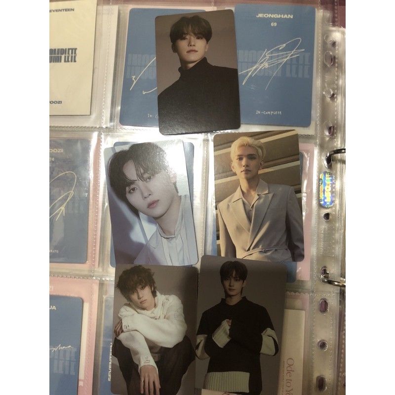 TC INCOMPLETE SEVENTEEN JOSHUA DINO THE8 JUN SEUNGKWAN