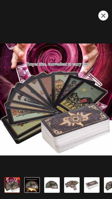 SET LENGKAP KARTU TAROT HOLOGRAM