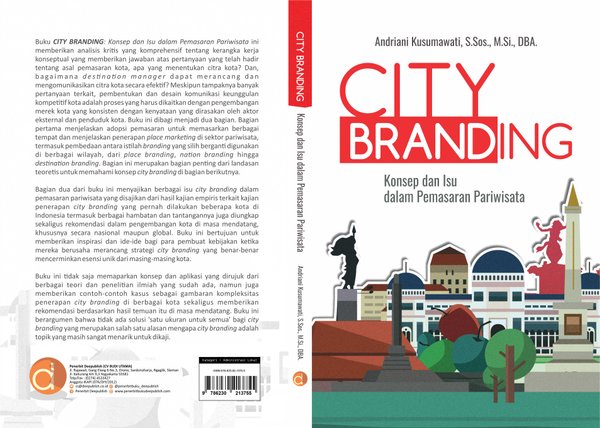 Buku City Branding Konsep dan Isu dalam Pemasaran Pariwisata Citra Kota Pariwisata Kota-4