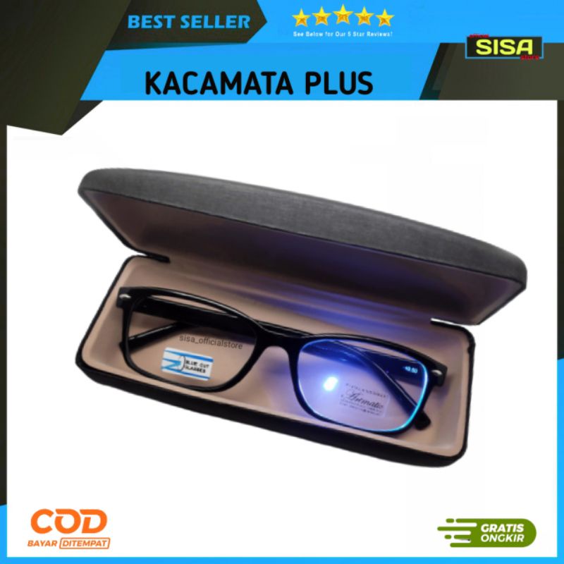 ☑️KACAMATA BLUERAY anti radiasi PROTECTION LENSA PLUS STANDAR OPTIK