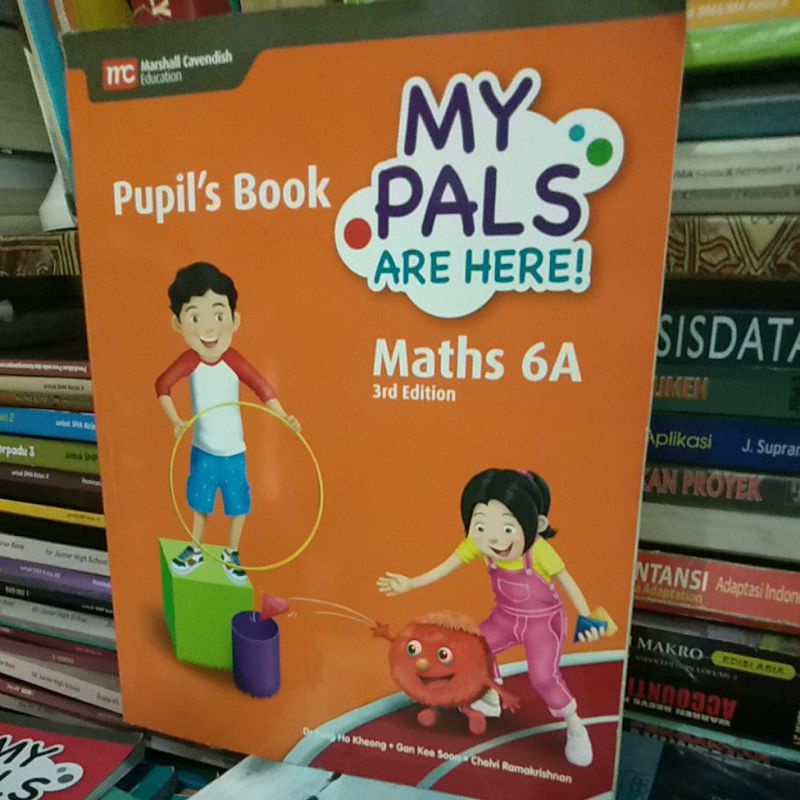 BUKU MY PALS ARE HERE  MATH 6A PUPILS BOOK
