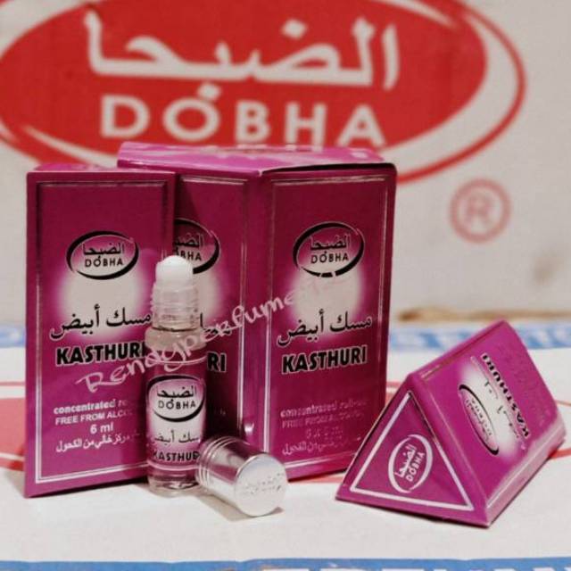 Parfum arab DOBHA 6ml Roll On Non Alkohol Aroma KASTHURI