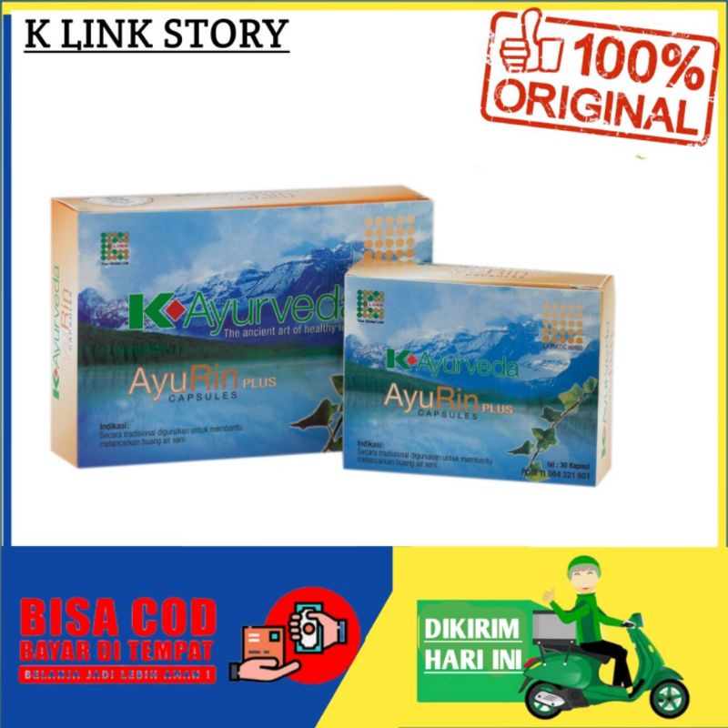 AYURVEDA AYURIN PLUS ORIGINAL K-LINK HALAL BPOM