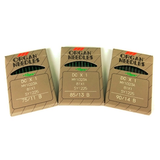 DCx1 / DC x 1 / DCx27 / DC x 27 Jarum mesin jahit Obras Industri Organ needles Original Japan