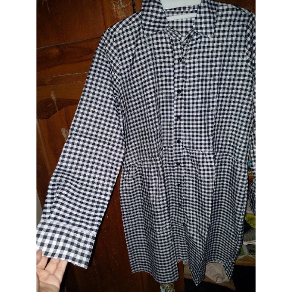 gingham tunic by mimo label