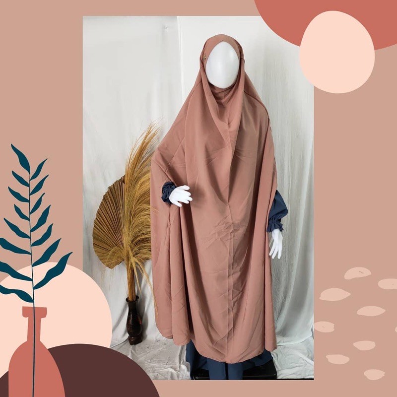 French Khimar Overhead