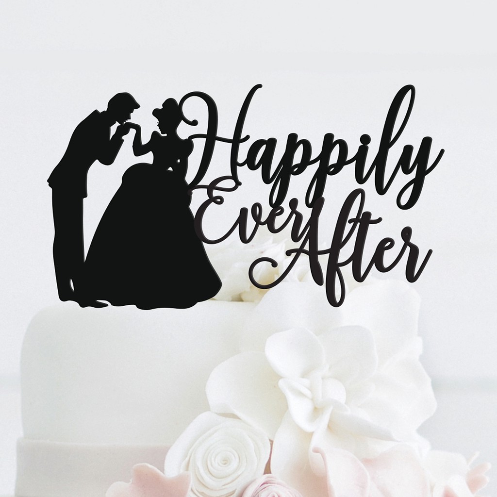 Cinderella Acrylic Cake Topper