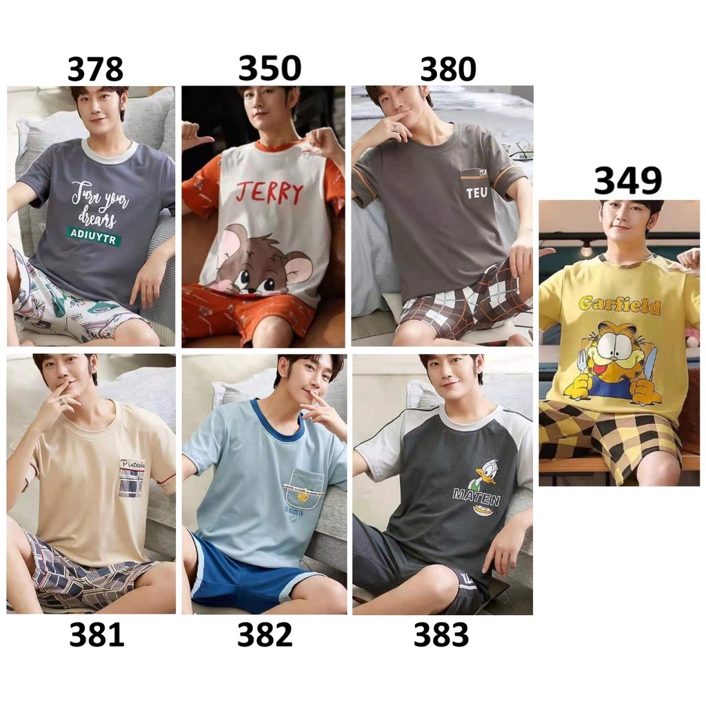 Baju Tidur Pria Bear Vogue