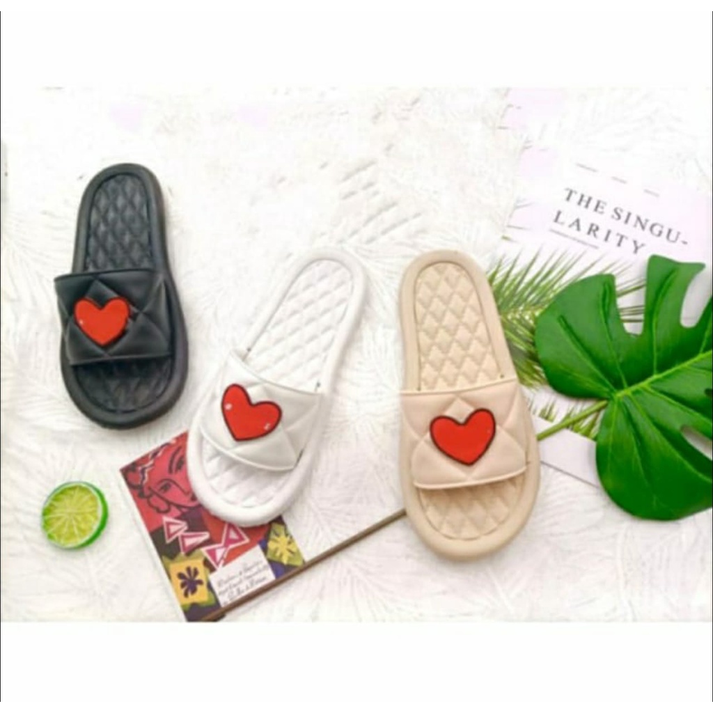 Sandal Kokop Press Motif Love